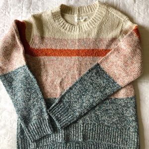 Lou & Grey Multi-striped Sweater